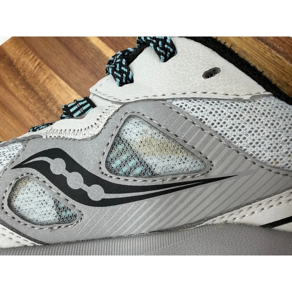 Saucony Excursion TR16 Women's Size 7 Trail Running Shoes Gray Teal‎  0397